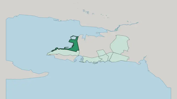 Map of Spinut in Split