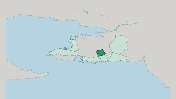 Map of Split 3 in Split
