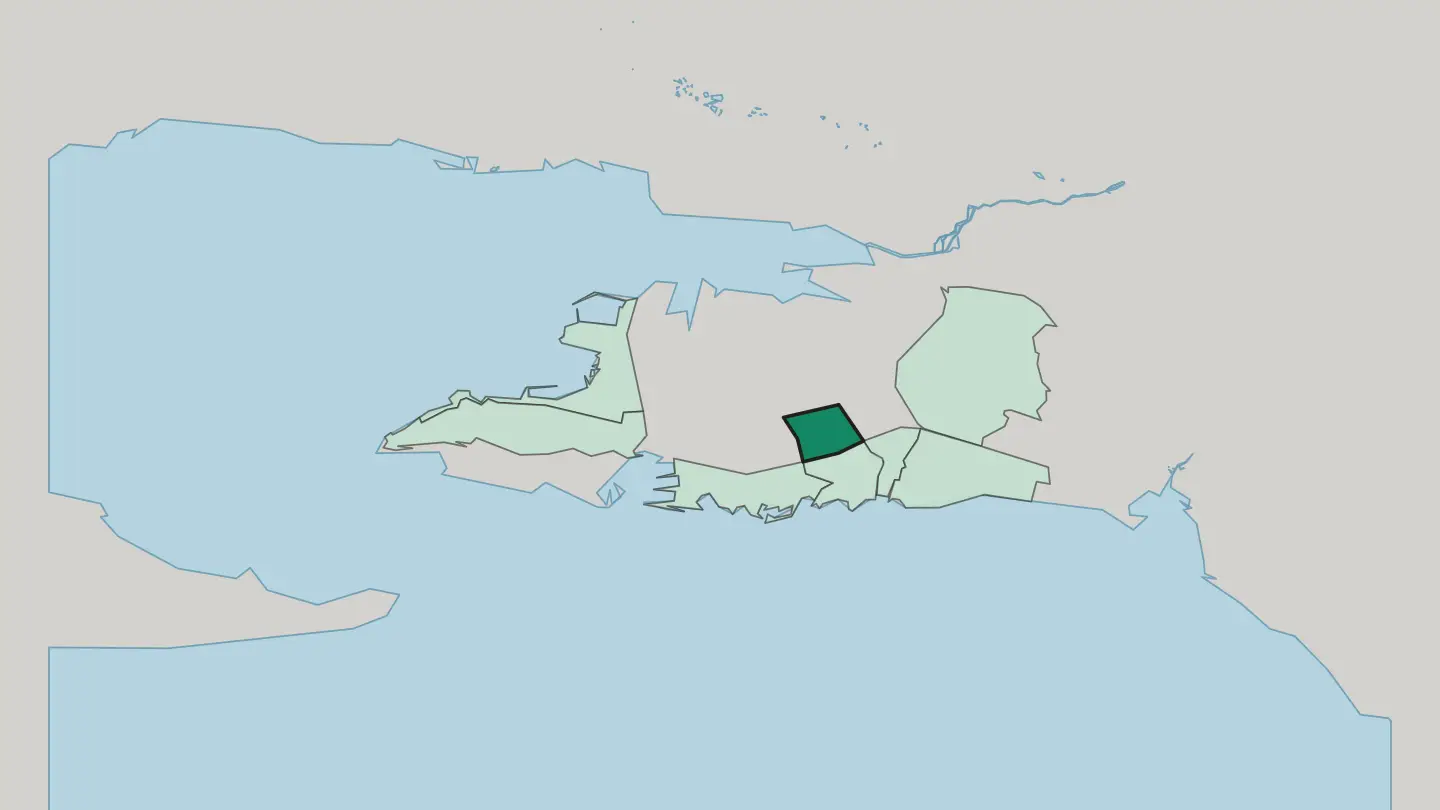Map of Split 3 in Split
