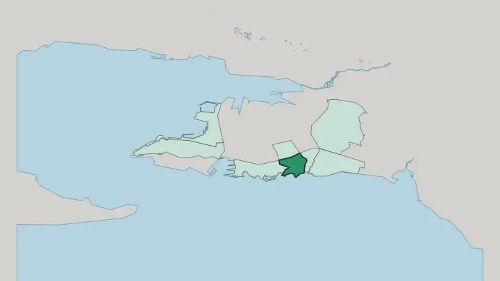 Map of Trstenik, Split in Split