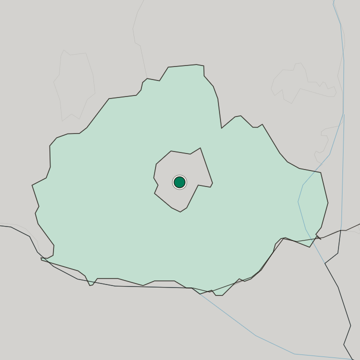 Map showing Pécs — In Baranya county