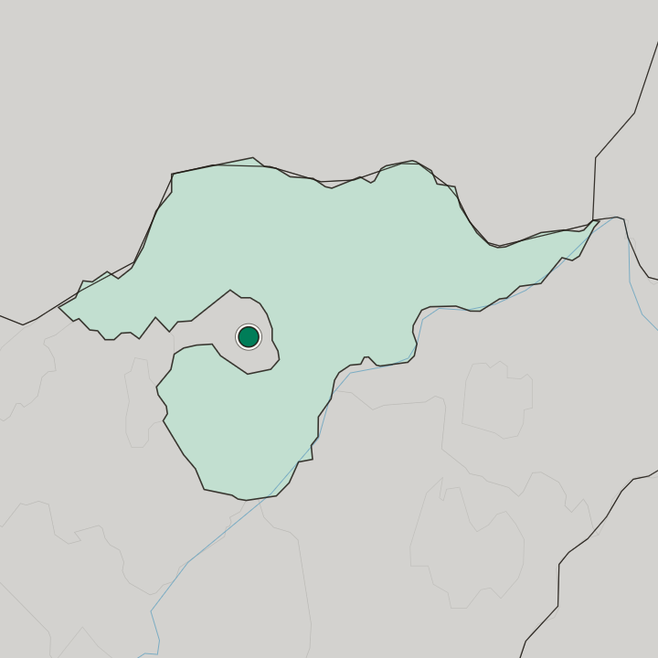 Map showing Miskolc — In Borsod-Abauj Zemplen county