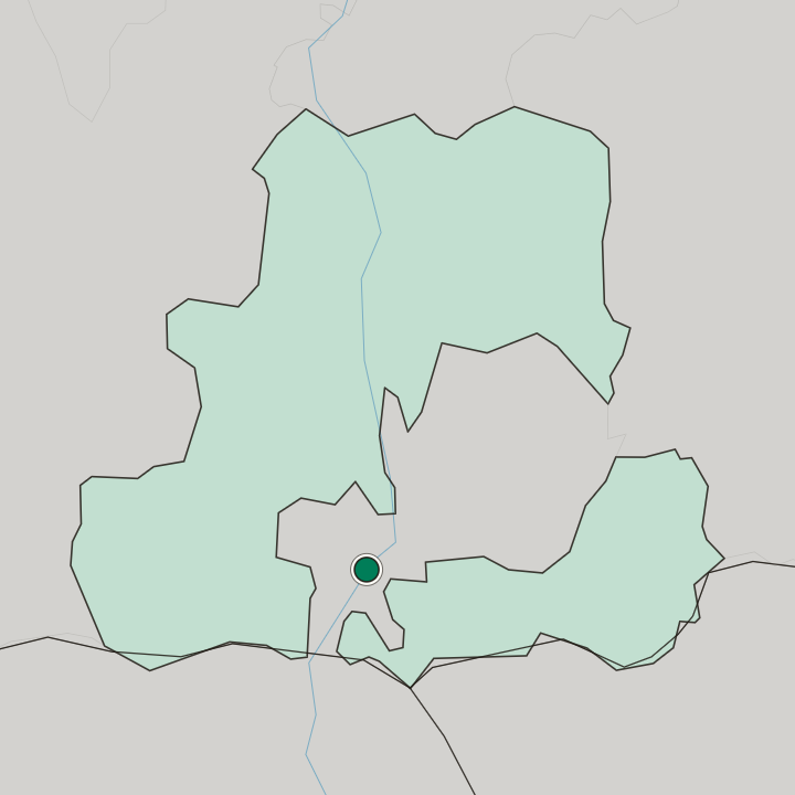 Map showing Szeged — In Csongrád megye