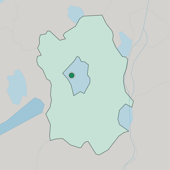 Map showing Székesfehérvár — In Fejér megye