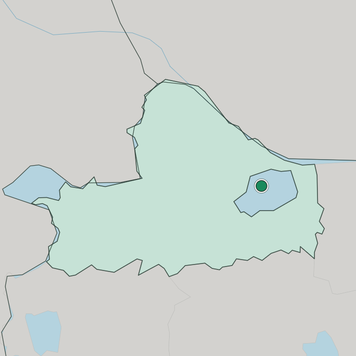 Map showing Győr — In Győr-Moson-Sopron megye