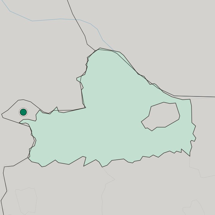 Map showing Sopronbánfalva — In Győr-Moson-Sopron megye