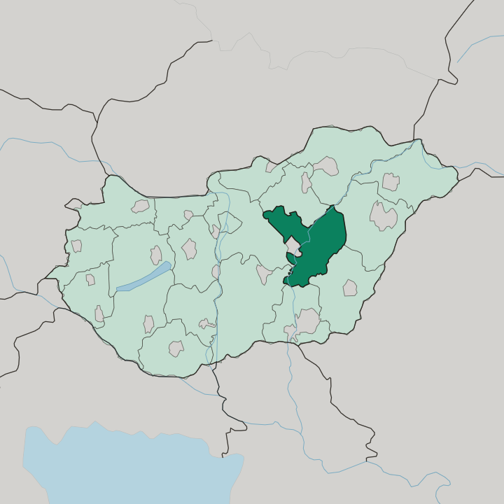 Map showing Jász-Nagykun-Szolnok — In Hungary