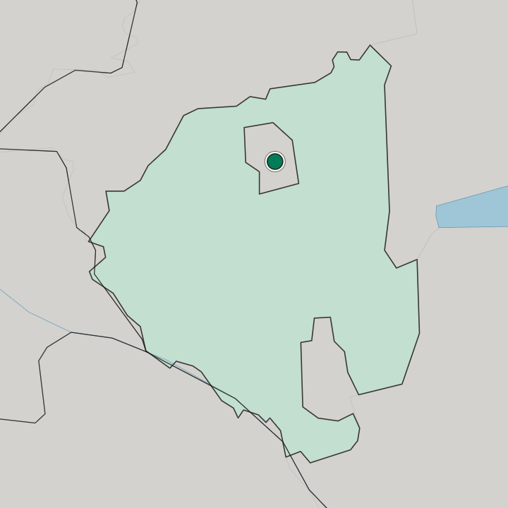 Map showing Zalaegerszeg — In Zala megye