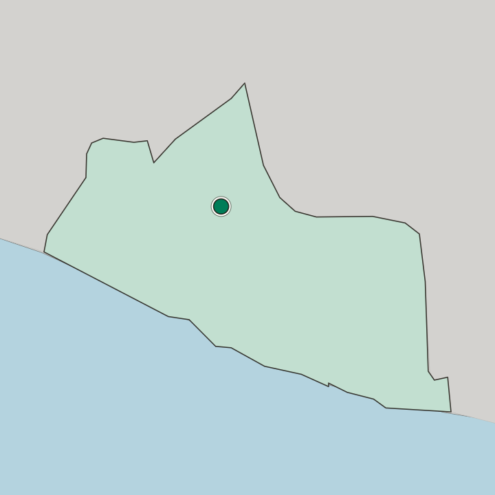 Map showing Yogyakarta — In Daerah Istimewa Yogyakarta