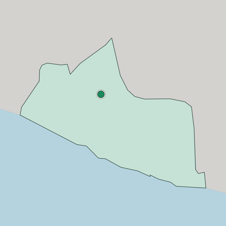 Map showing Yogyakarta — In Daerah Istimewa Yogyakarta