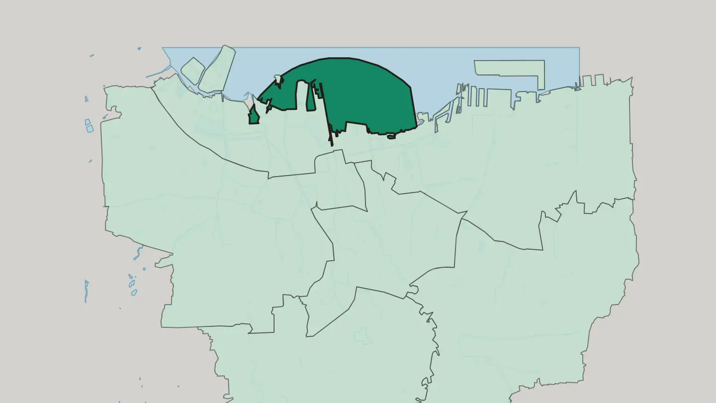 Map of Kota Tua Jakarta in Jakarta