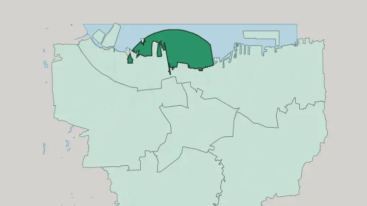 Map of Kota Tua Jakarta in Jakarta