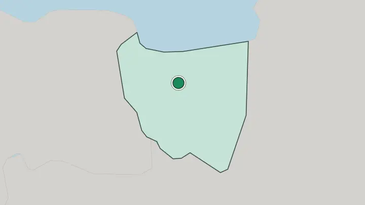Map of Jakarta in Indonesia