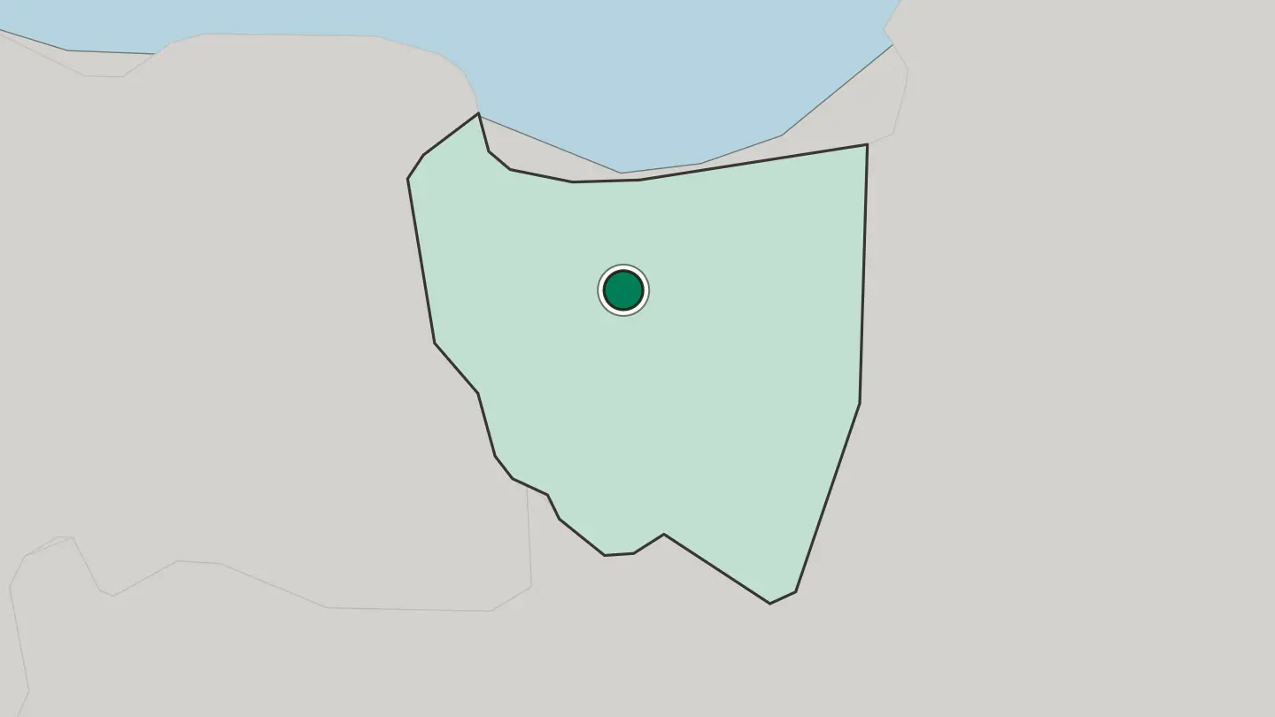 Map of Jakarta in Indonesia