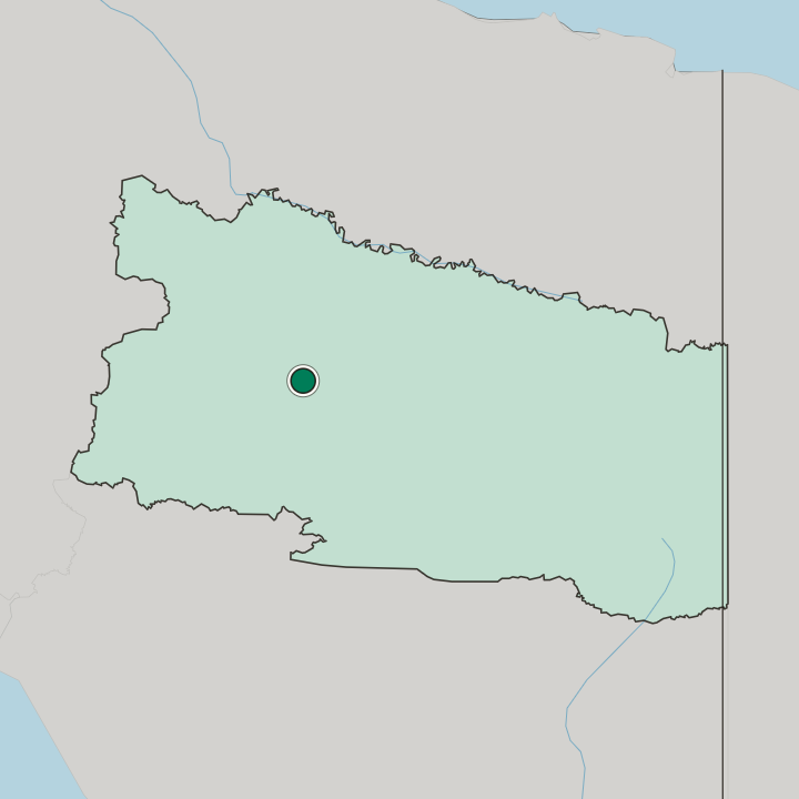Map showing Wamena — In Highland Papua
