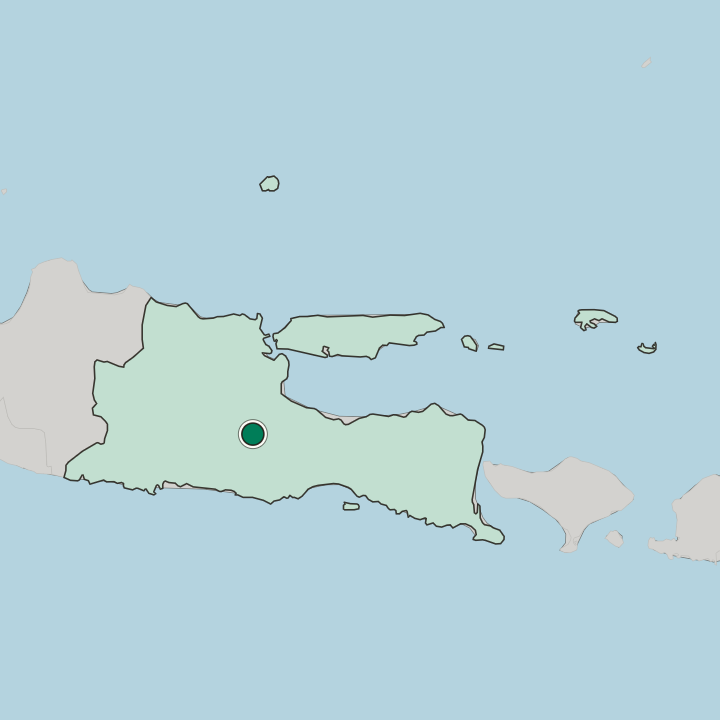 Map showing Batu — In Jawa Timur