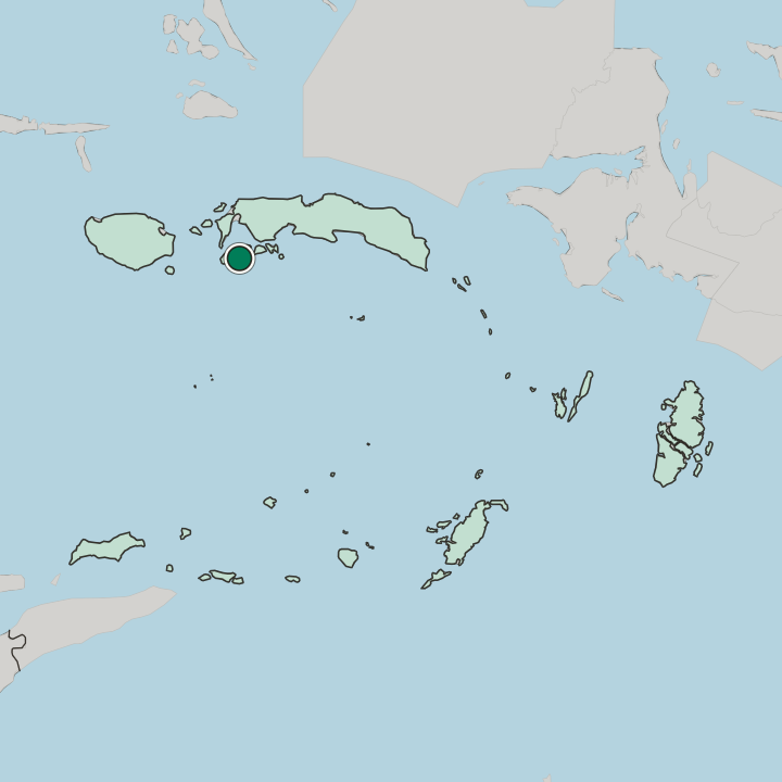 Map showing Ambon — In Provinsi Maluku