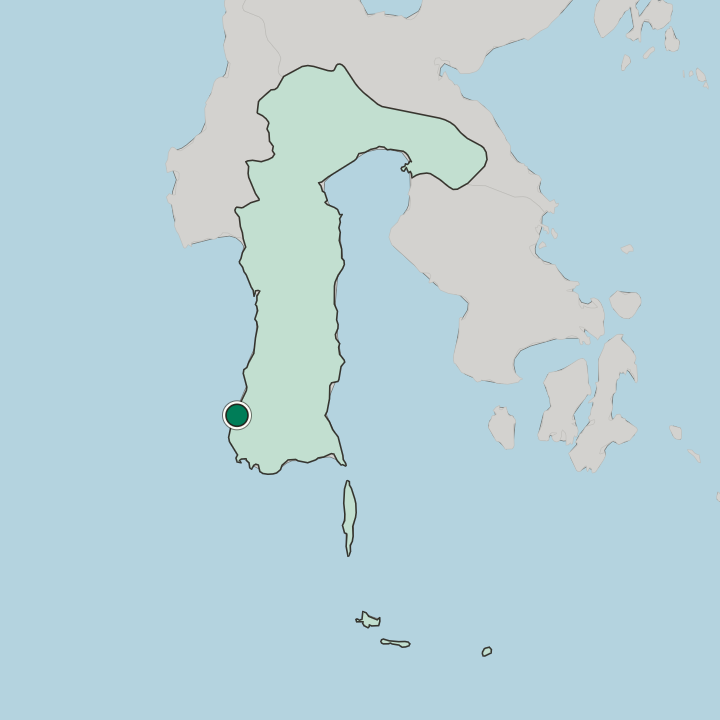 Map showing Makassar — In Provinsi Sulawesi Selatan