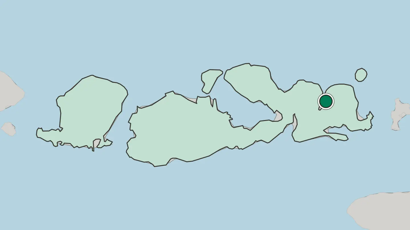 Map of Bima in Indonesia