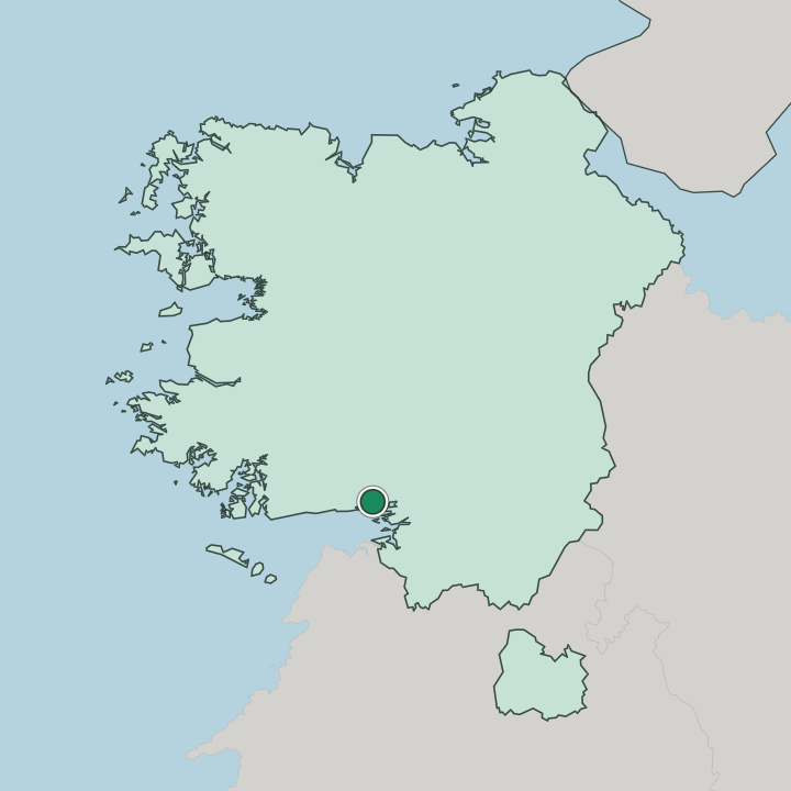 Map showing Galway — In Connacht