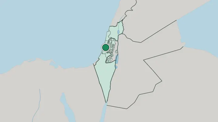 Map of Petaẖ Tiqva in Israel