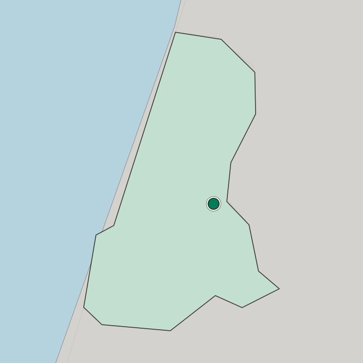 Map showing Bnei Brak — In Tel Aviv District
