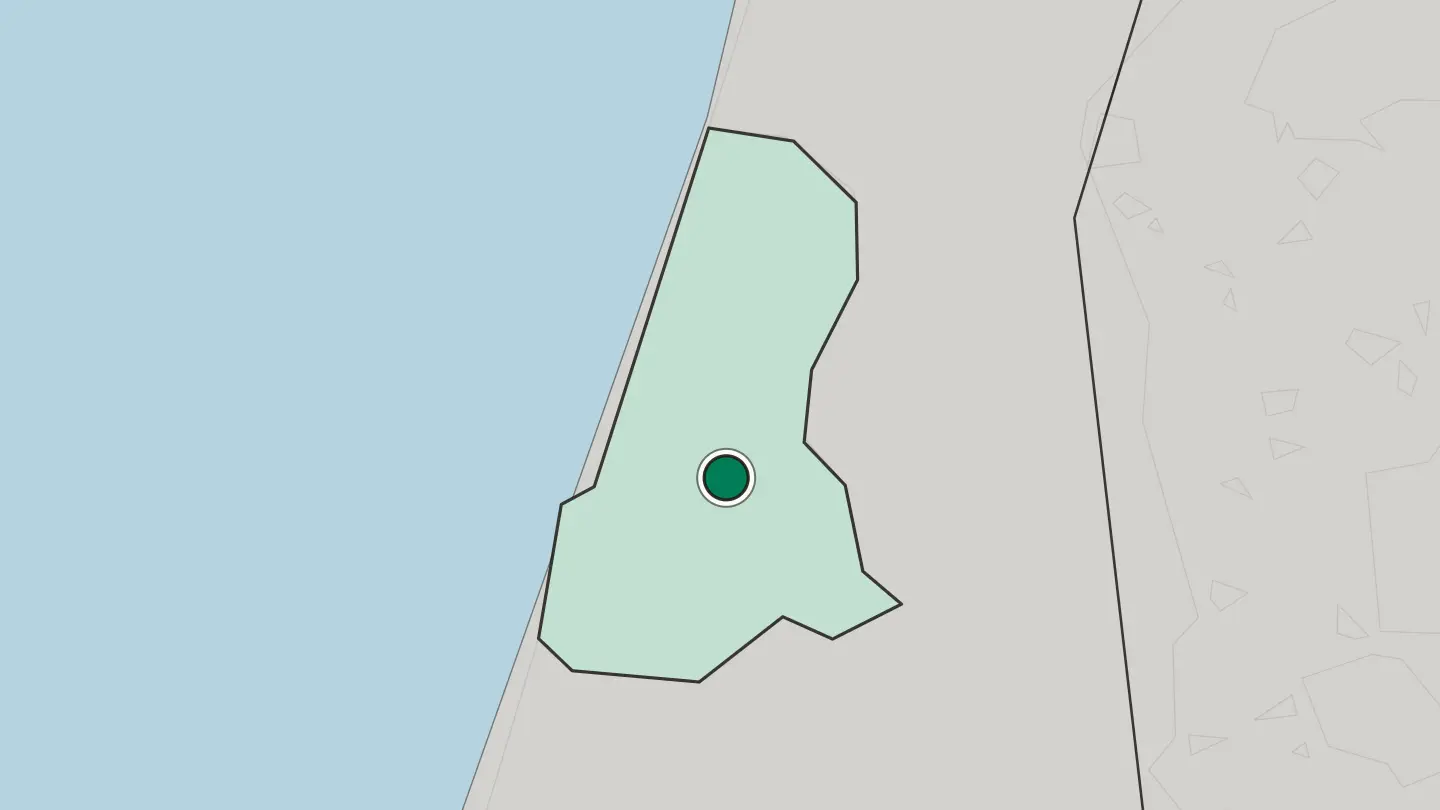 Map of Givatayim in Israel