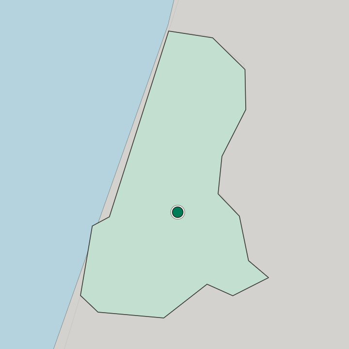 Map showing Givatayim — In Tel Aviv District