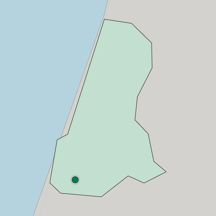 Map showing H̱olon — In Tel Aviv District