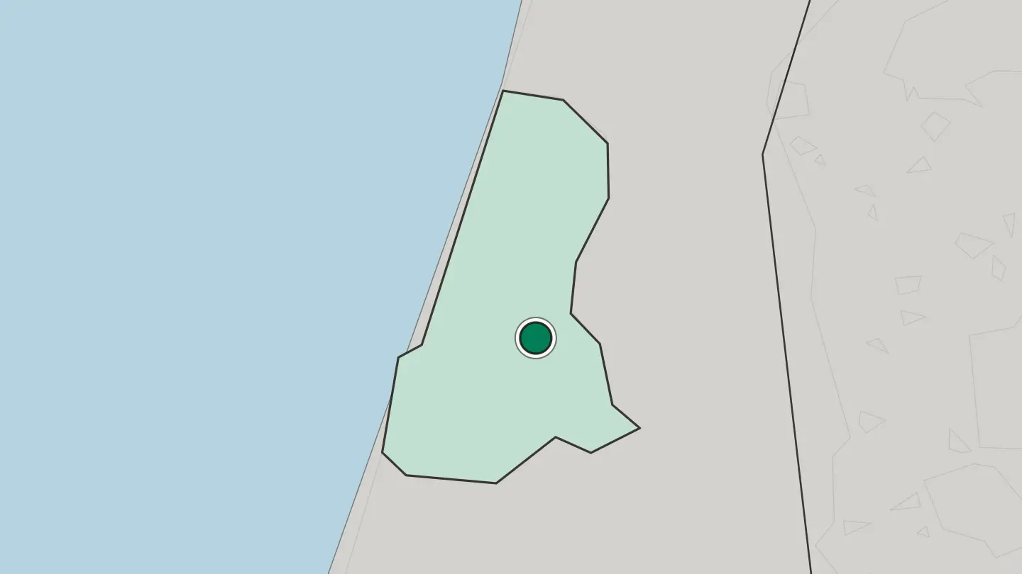 Map of Ramat Gan in Israel