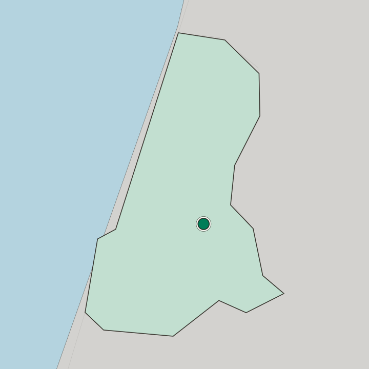 Map showing Ramat Gan — In Tel Aviv District