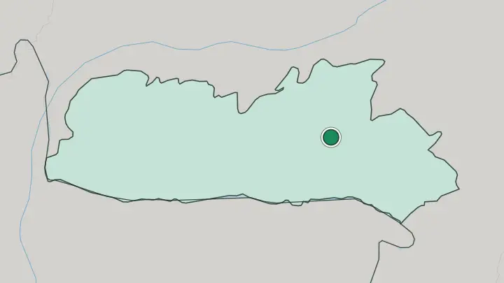 Map of Shillong in India