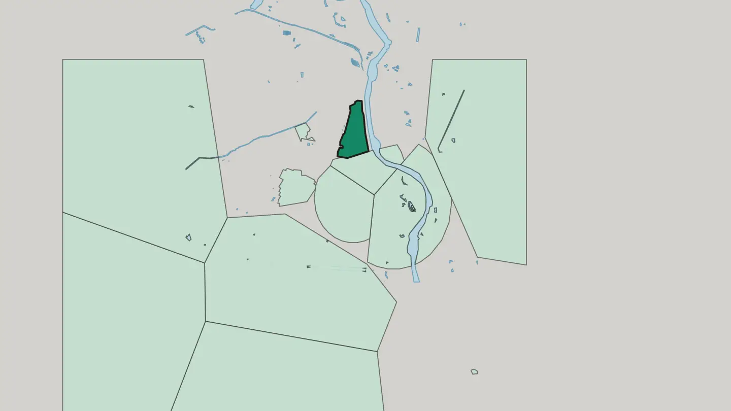 Map of Civil Lines in Delhi