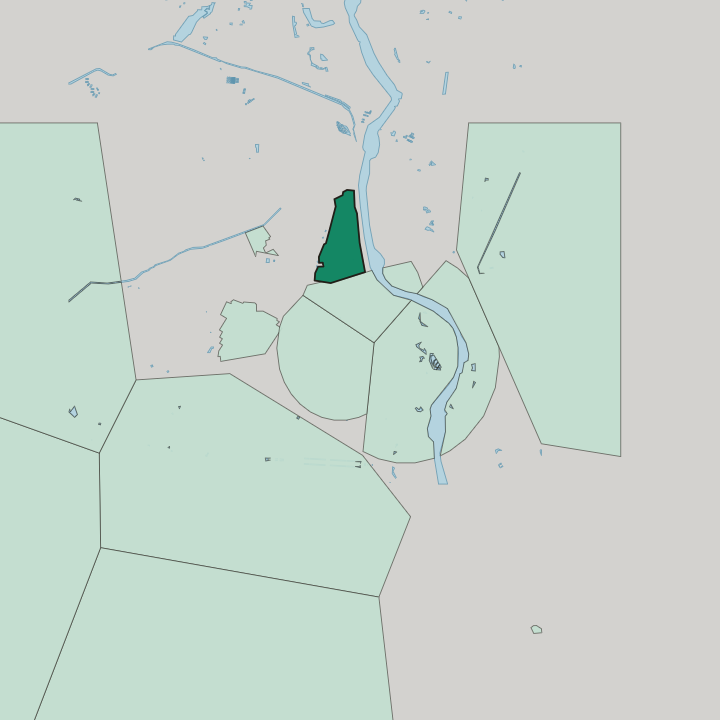 Map showing Civil Lines — In Delhi