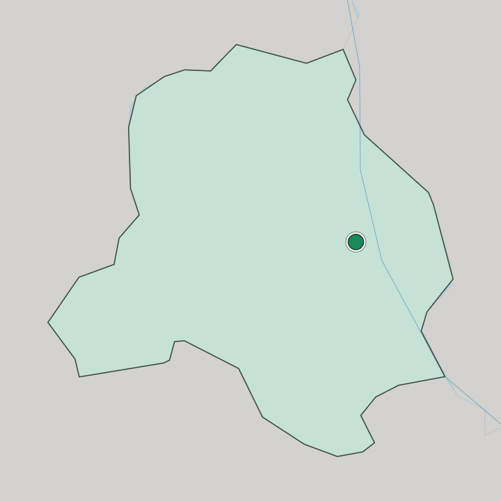 Map showing Shahdara district — In National Capital Territory of Delhi