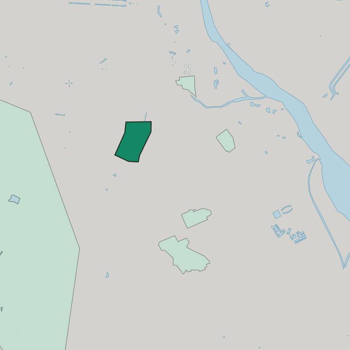 Map showing Defence Colony — In New Delhi