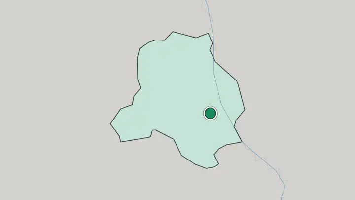 Map of New Delhi in India