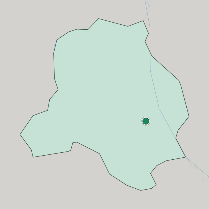Map showing New Delhi — In National Capital Territory of Delhi