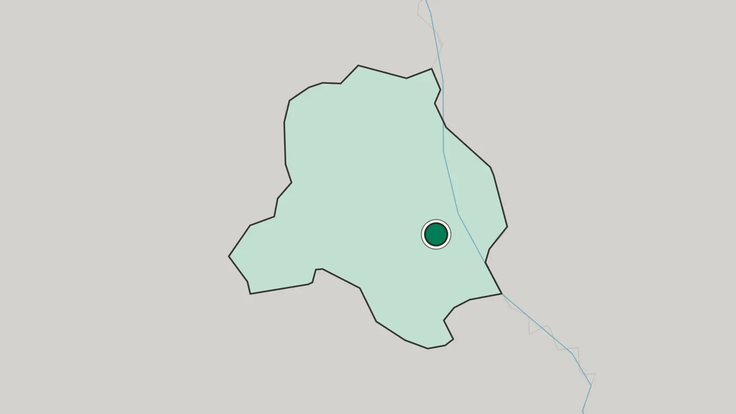 Map of New Delhi in India