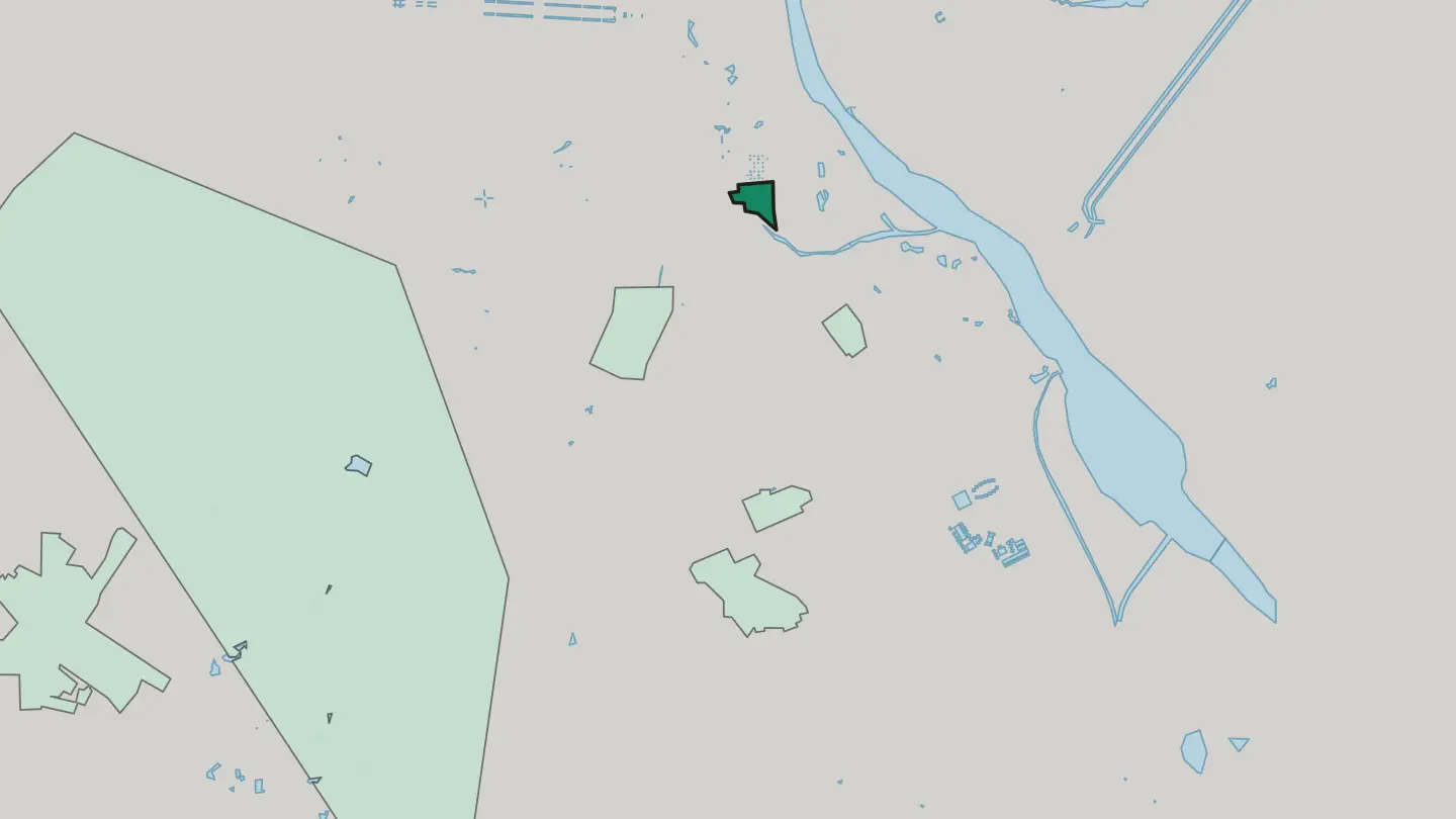 Map of Nizamuddin East in New Delhi