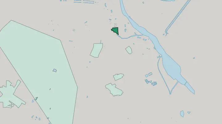 Map of Nizamuddin East in New Delhi