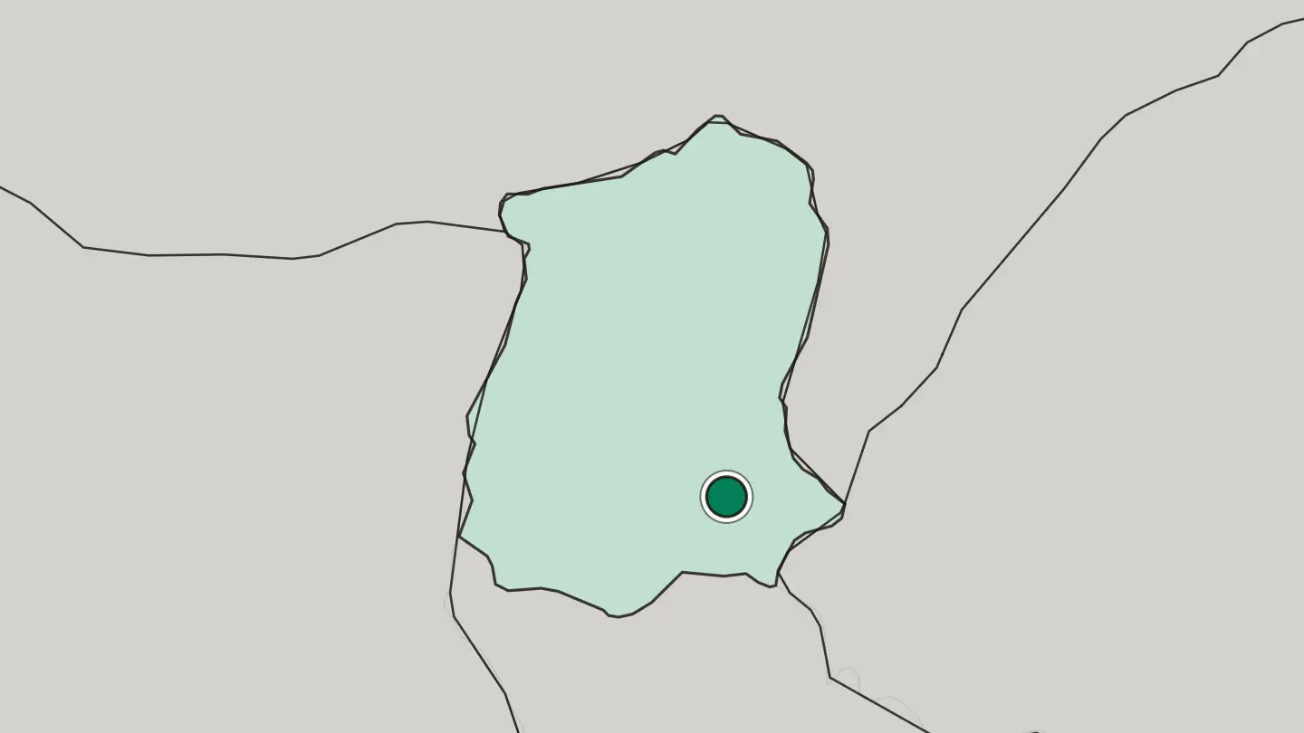 Map of Gangtok in India