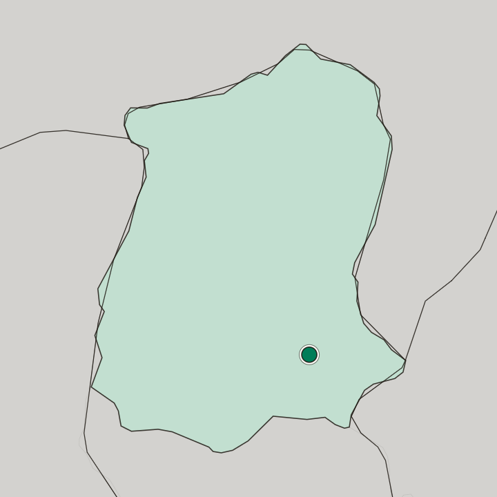 Map showing Gangtok — In Sikkim