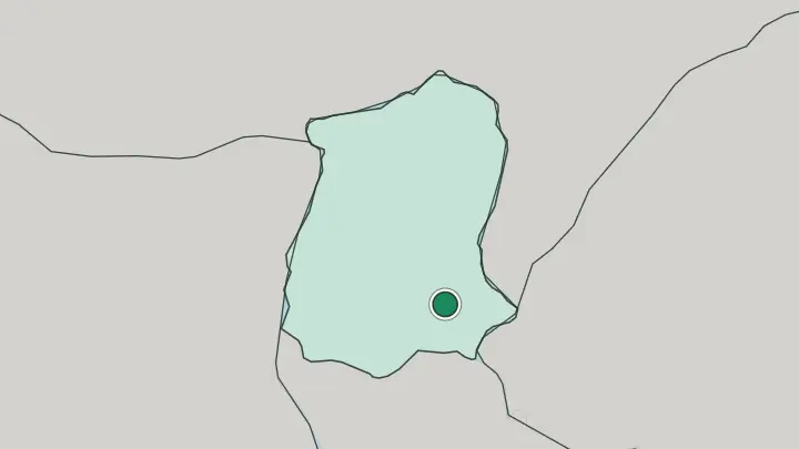 Map of Gangtok in India