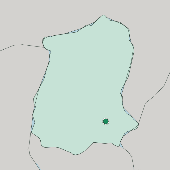 Map showing Gangtok — In Sikkim