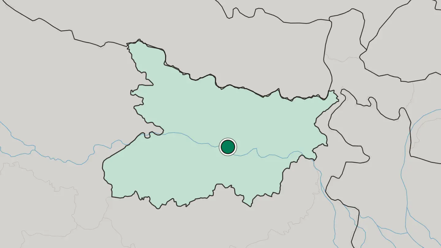 Map of Bāruni in India