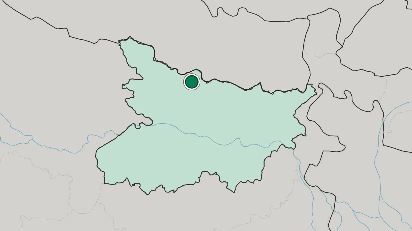 Map of Sītāmarhi in India