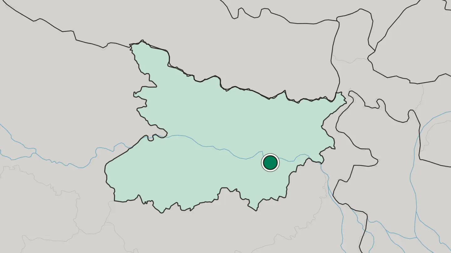 Map of Sultānganj in India