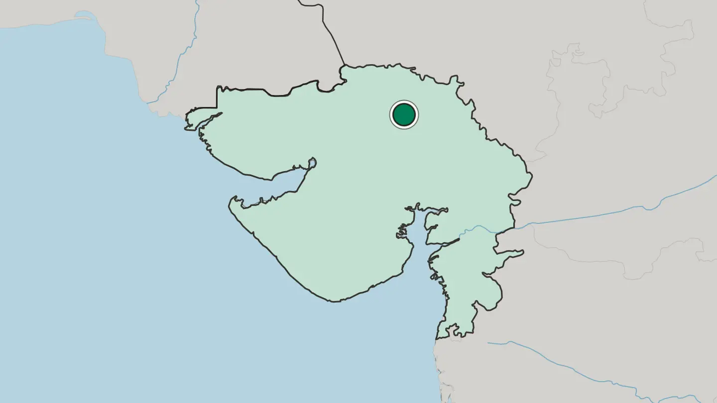 Map of Pātan in India