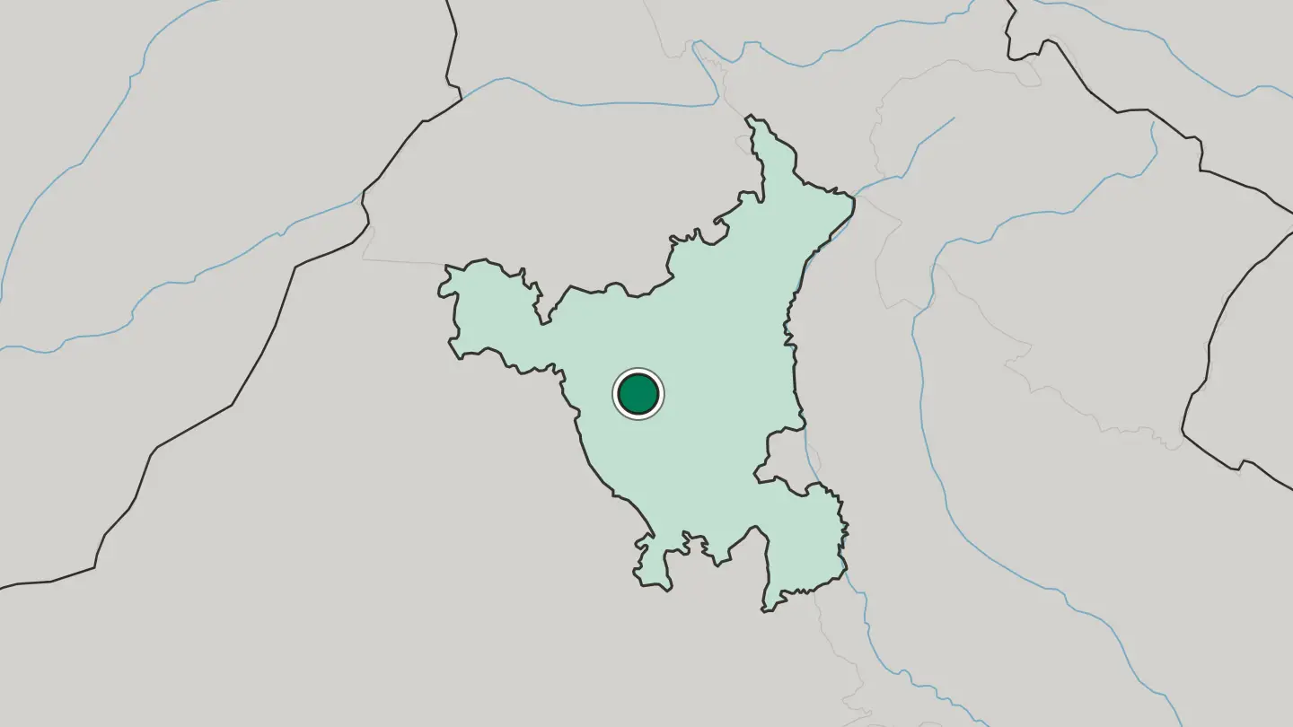 Map of Hānsi in India